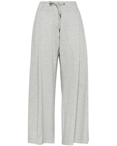 Brunello Cucinelli Woman Sport Trousers - Grey