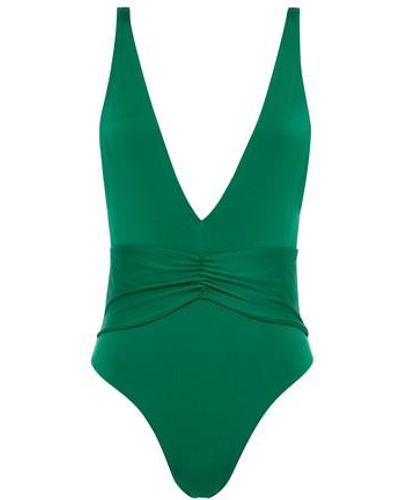 La Perla Printed Swimsuit - Green