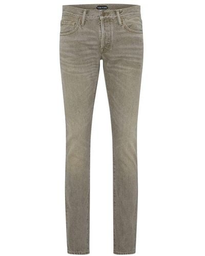 Tom Ford Slim-fit Jeans - Gray