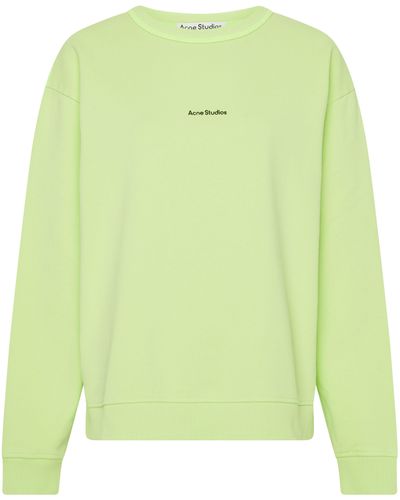 Acne Studios Sweatshirt à logo - Vert