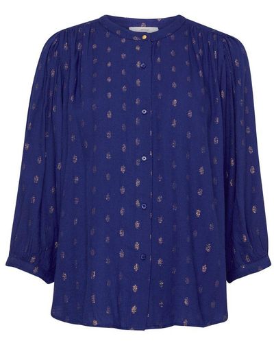 Sessun A View Blouse - Blue