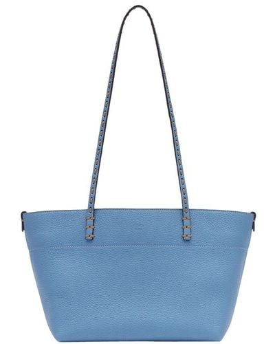 Fendi Small Shopper Bag - Blue