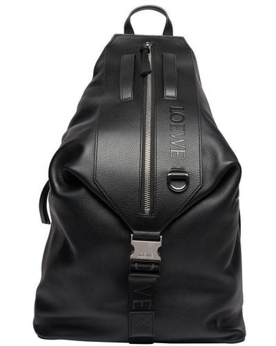 Loewe Convertible Backpack - Black