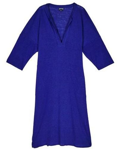 Vilebrequin Linen Cover Dress - Blue