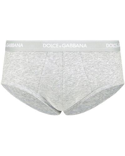 Dolce & Gabbana Two-Pack Brando Briefs - White