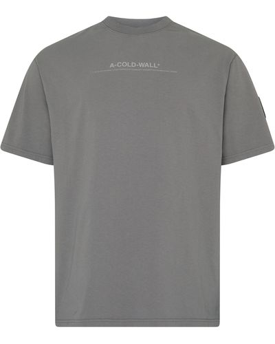 A_COLD_WALL* Kurzärmeliges T-Shirt Discourse - Grau