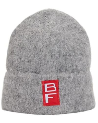 BY FAR Solid Hat - Gray