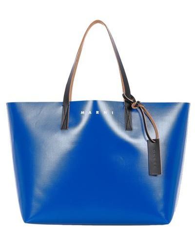 Marni Pvc Tribeca Shopping Bag - Multicolor