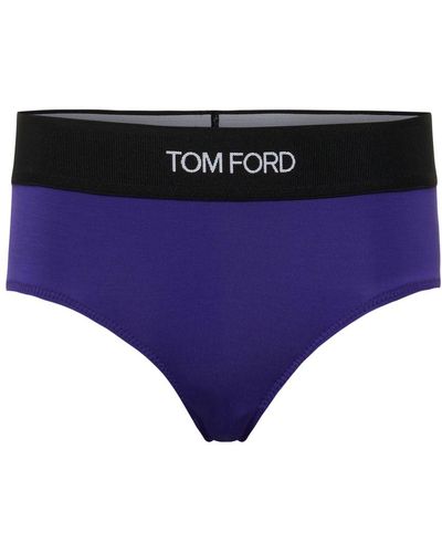 Tom Ford Signature Pants - Blue