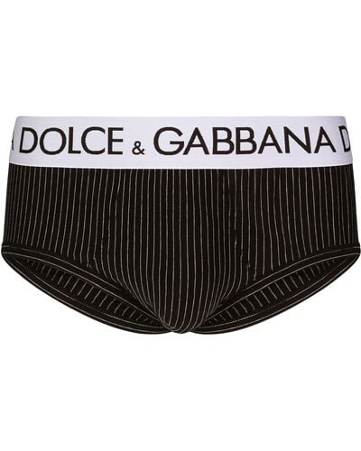 Dolce & Gabbana Slip Brando aus Stretchjersey - Schwarz
