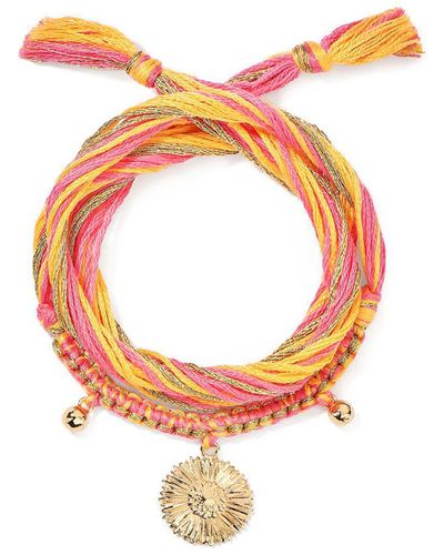 Aurelie Bidermann Bracelet Honolulu Fleur - Orange