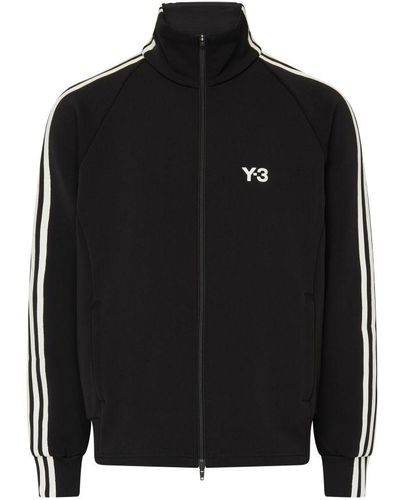 Y-3 Sweatshirt With 3 Bands - Black