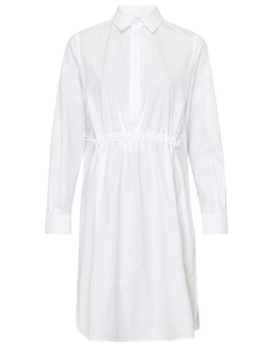 Max Mara Juanita Mini Shirt Dress - White