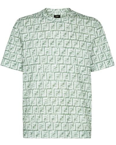 Fendi Oversized T-Shirt - Green