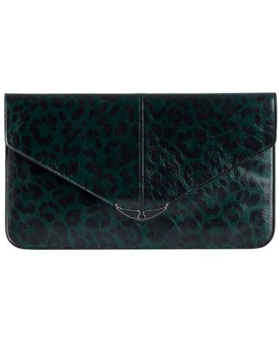 Borderline Leopard Clutch