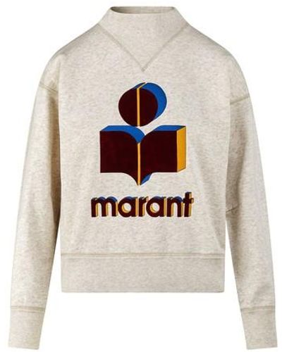 Isabel Marant Sweatshirt col rond Moby - Multicolore