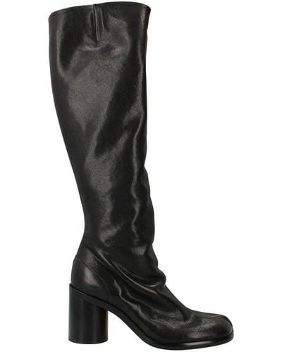 Maison Margiela Tabi Knee-high Boots - Black