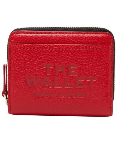Marc Jacobs The Mini Compact Wallet - Red