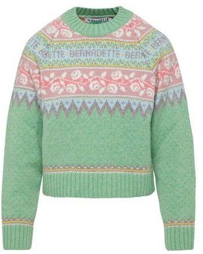 Green BERNADETTE Sweaters and knitwear for Women | Lyst