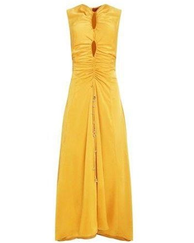 Altuzarra Kaya Dress - Yellow