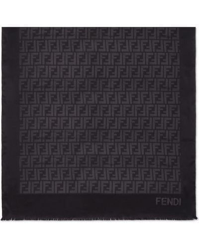 Fendi Étole FF - Noir