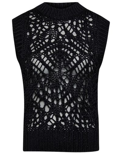 Tom Ford Lace Top - Black