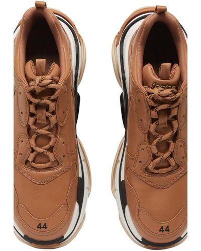 Balenciaga Triple S Sneakers - Brown