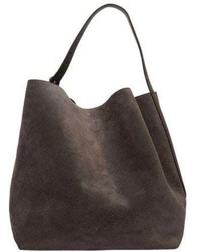 Totême Leather Shoulder Bag - Brown