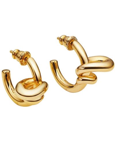 Fendi Filo Earrings - Metallic