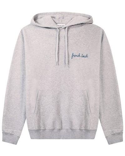 Maison Labiche "french Touch" Hoodie - Gray