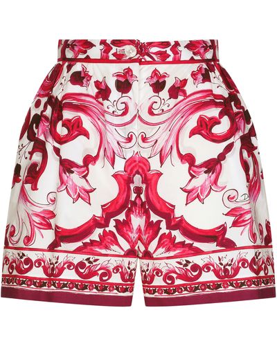 Dolce & Gabbana Shorts - Rouge