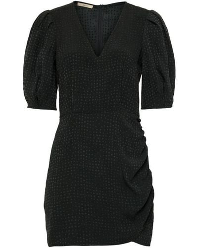 Sessun Malicia Short Dress - Black