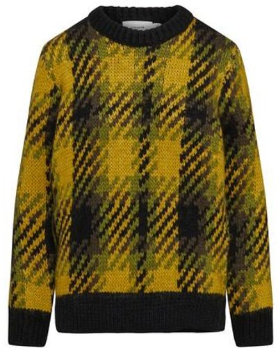 COACH Plaid Sweater - Black
