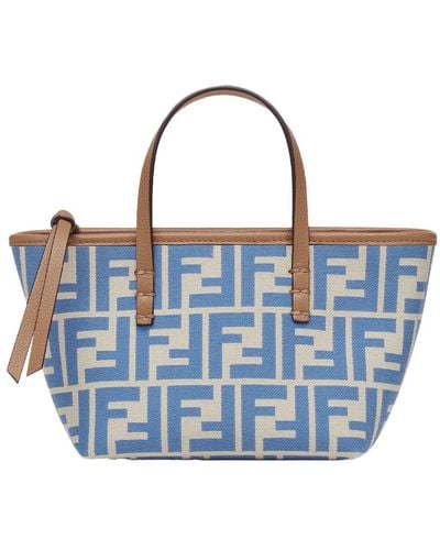 Fendi Mini Shopping Bag - Blue