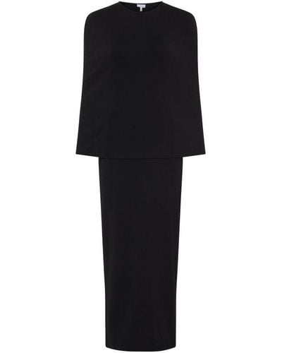 Loewe Long Dress - Black