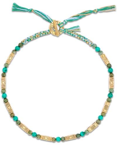 Aurelie Bidermann Halskette Honolulu - Blau