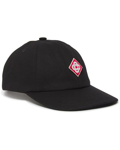 Casablancabrand Baseballcap mit Logo Diamant - Schwarz