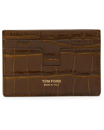 Tom Ford T line Kartenetui - Schwarz
