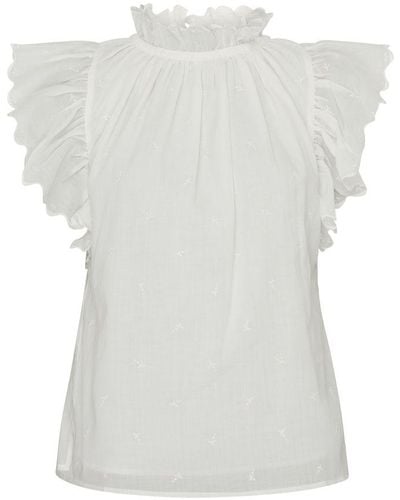 Magali Pascali Ariane Top - White