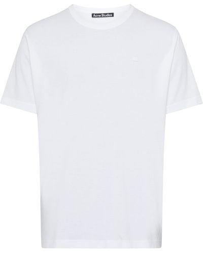 Acne Studios Kurzarm-T-Shirt - Weiß