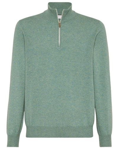 Brunello Cucinelli Cashmere Sweater - Green