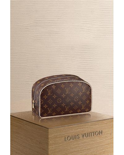Louis Vuitton Trousse de maquillage pour pochette à cosmétiques Monogram  Demi Ronde 3lvs1211 Cuir ref.297960 - Joli Closet