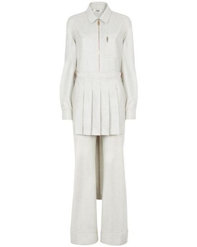 Fendi Jumpsuit - White