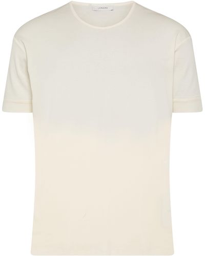 Lemaire Kurzarm-T-Shirt - Weiß