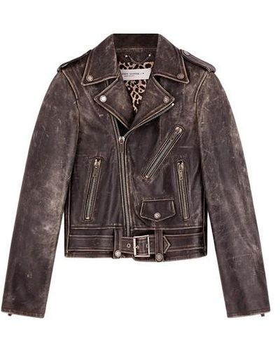 Golden Goose Leather jackets for Women | Online Sale up to 84% off 