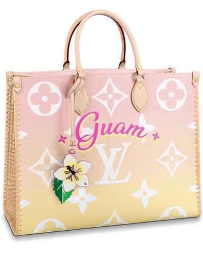 Louis Vuitton Cabas Onthego GM Guam - Rose