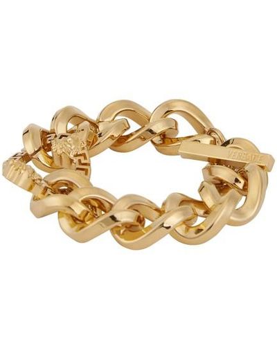 Versace Greca Chain Bracelet - Metallic