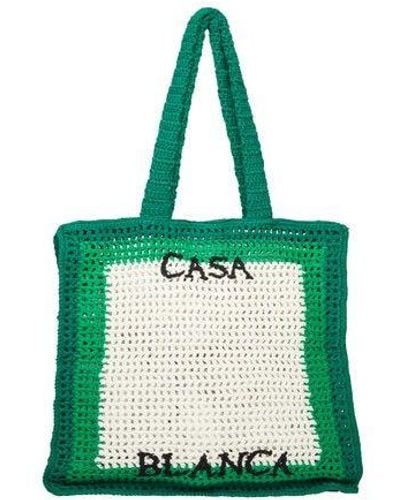 Casablancabrand Crochet Tennis Bag - Green