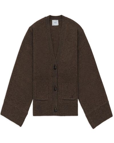 Axel Arigato Memory Relaxed Cardigan - Brown