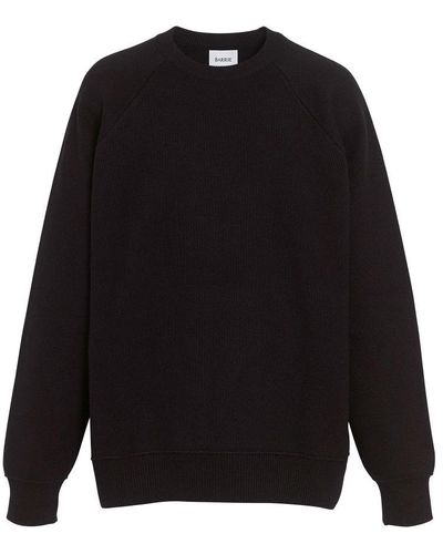 Barrie Round-Neck Sweater - Black